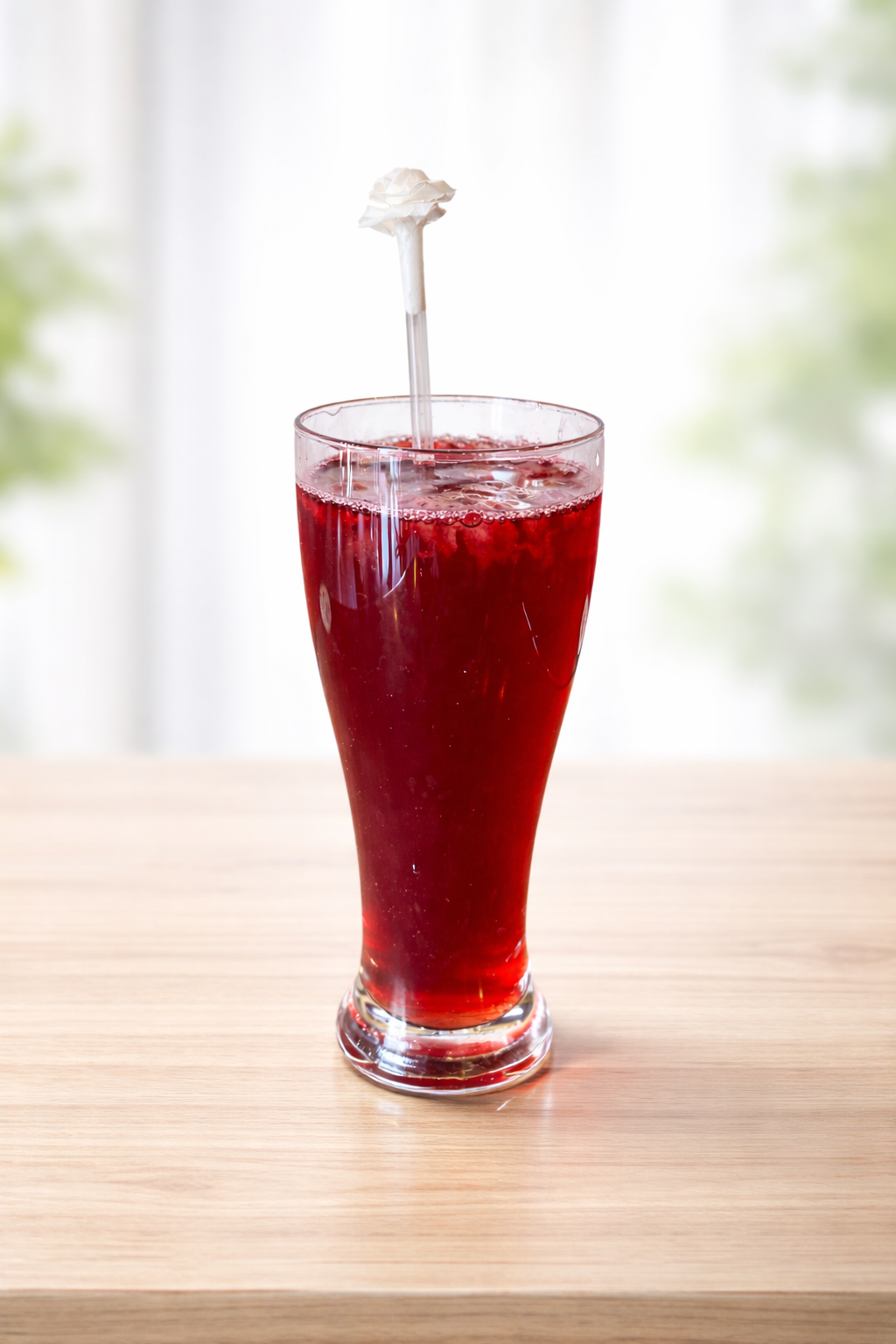 Cold Hibiscus Flowers Tea