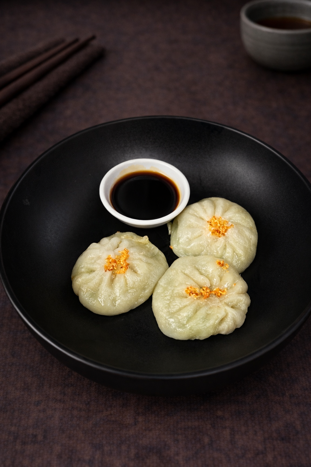 Veggie Dumpling Steamed