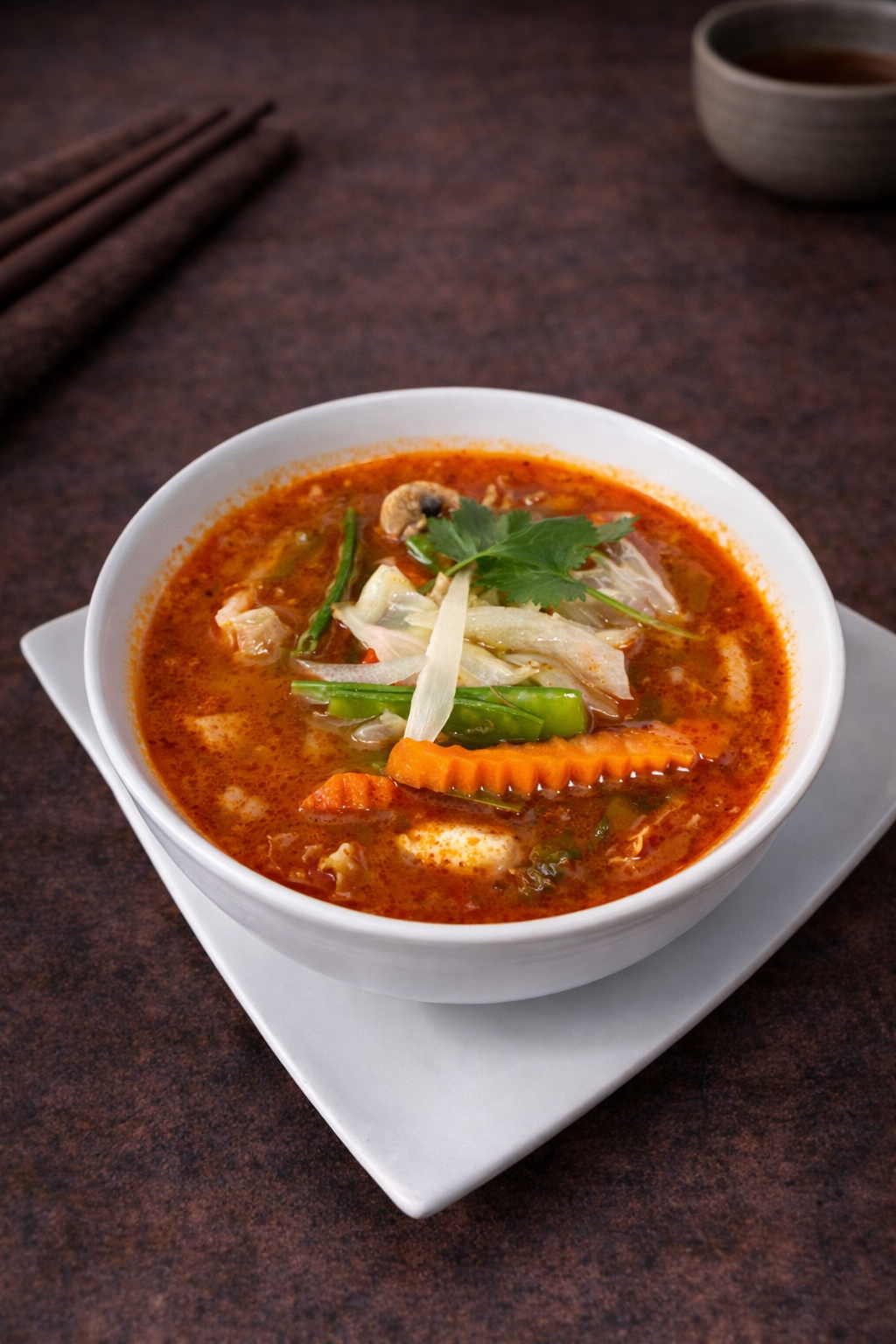 Tom Yum Vegetables