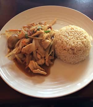 Lunch Fresh Ginger