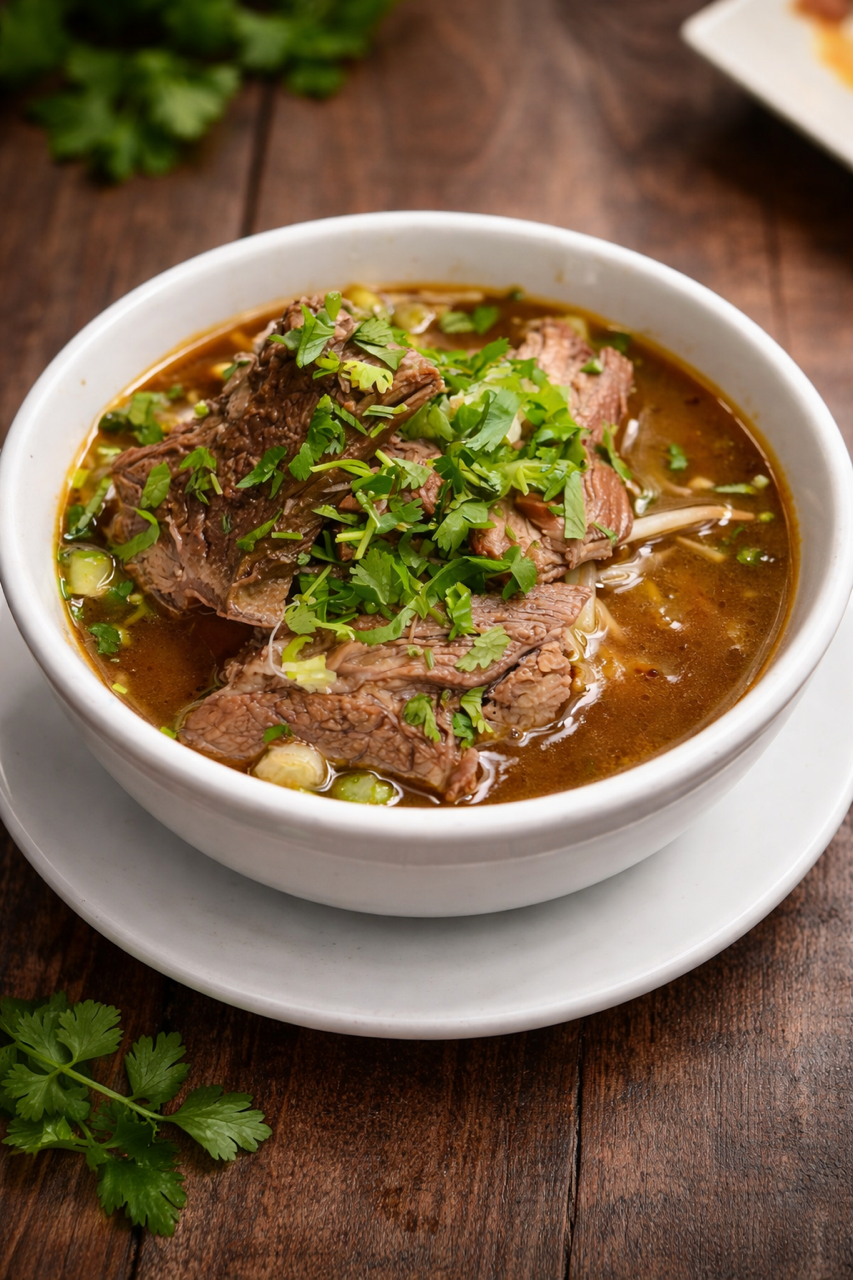 Braised Beef Noodle Soup