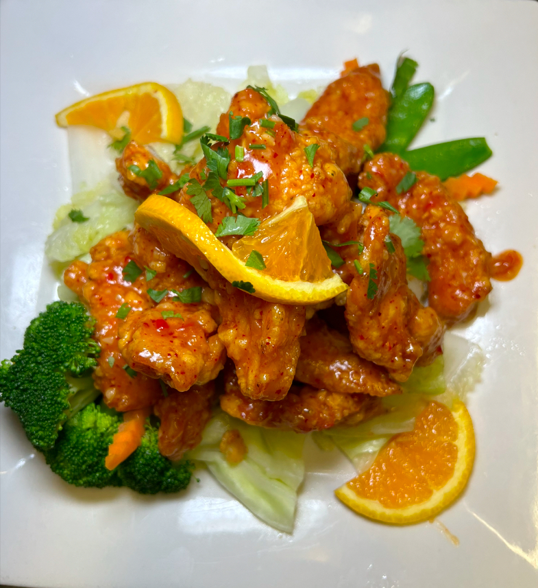 Lunch Thai Orange Chicken