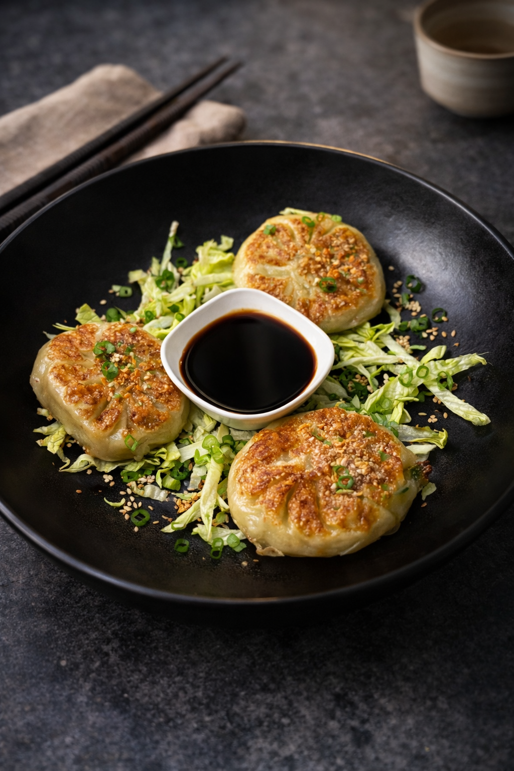 Veggie Grilled Dumpling