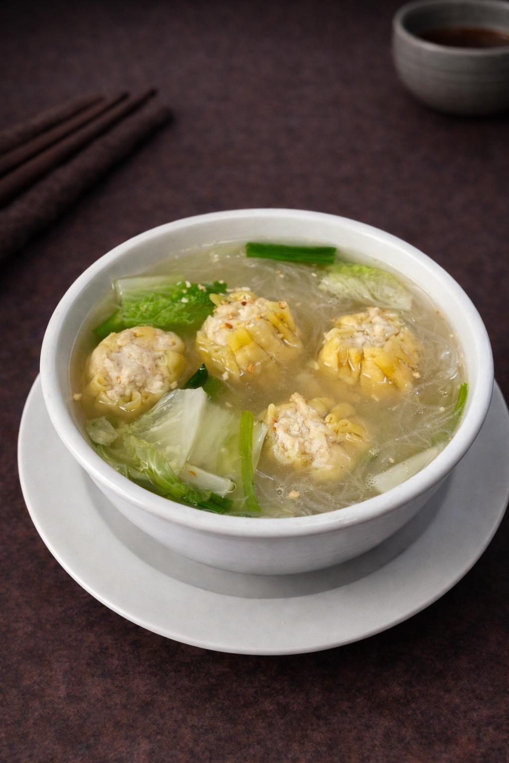 Chicken Dumpling Consommé Soup 32oz.