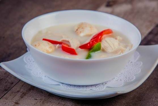Coconut Soup ( Tom Kha )