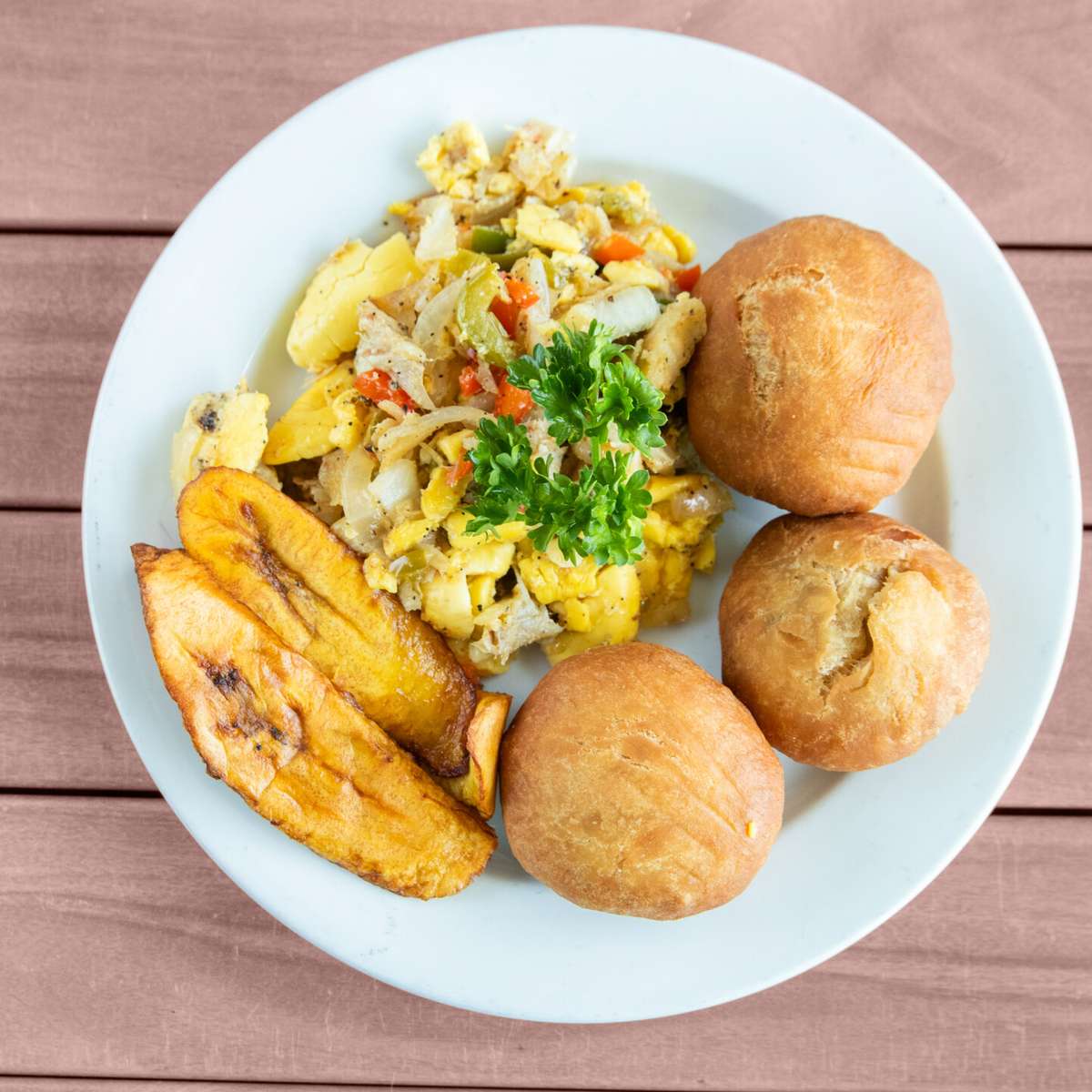 Saltfish and Callaloo