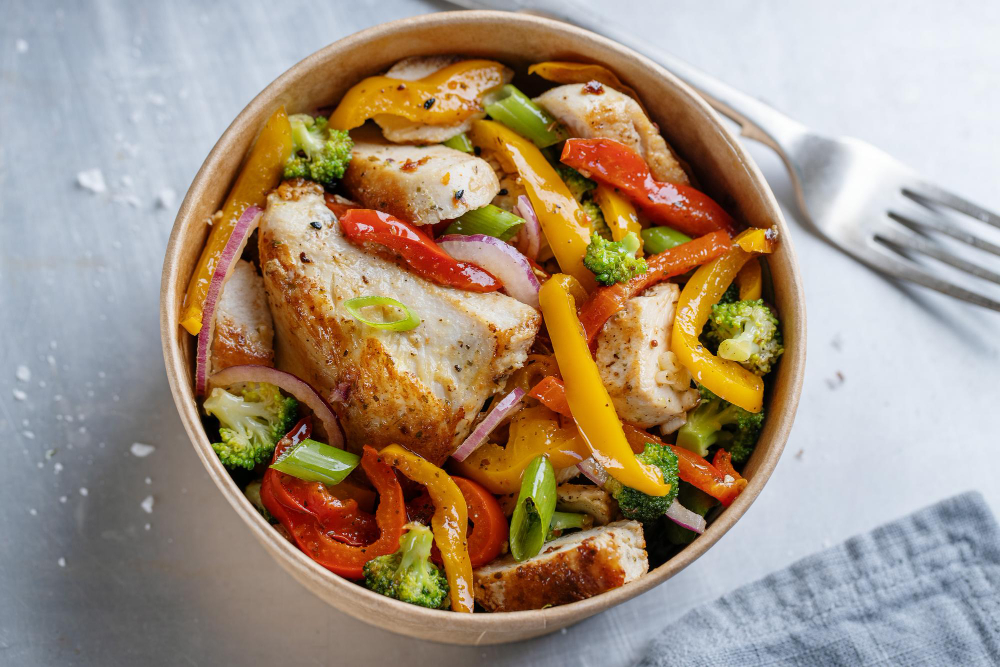 Chicken with Mixed Vegetable