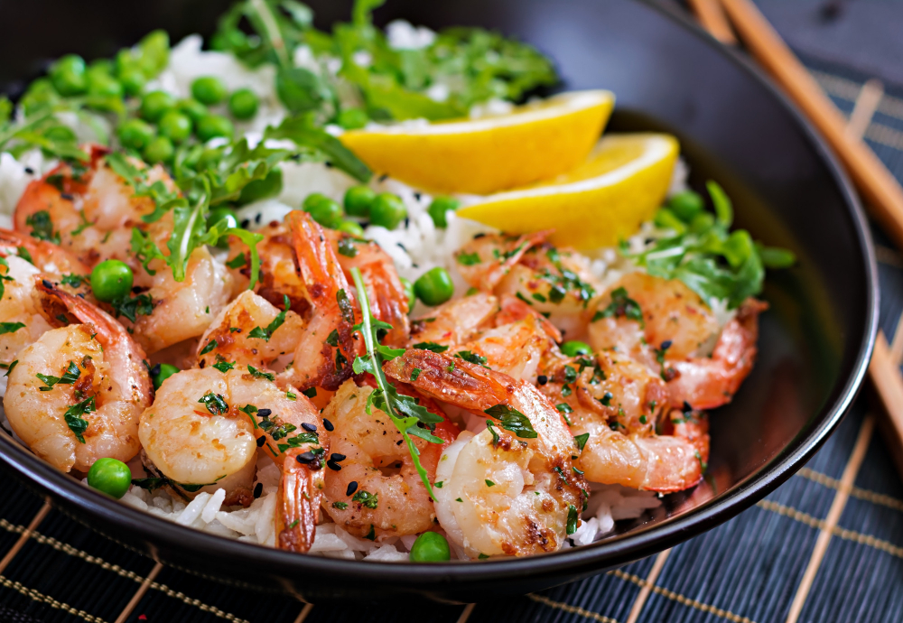 Fresh Shrimp Fried Rice