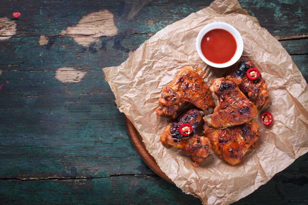 Fried Chicken Wing (4)