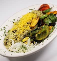 Vegetarian Green Rice
