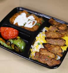 Char-Broiled Strips of Beef Kabob