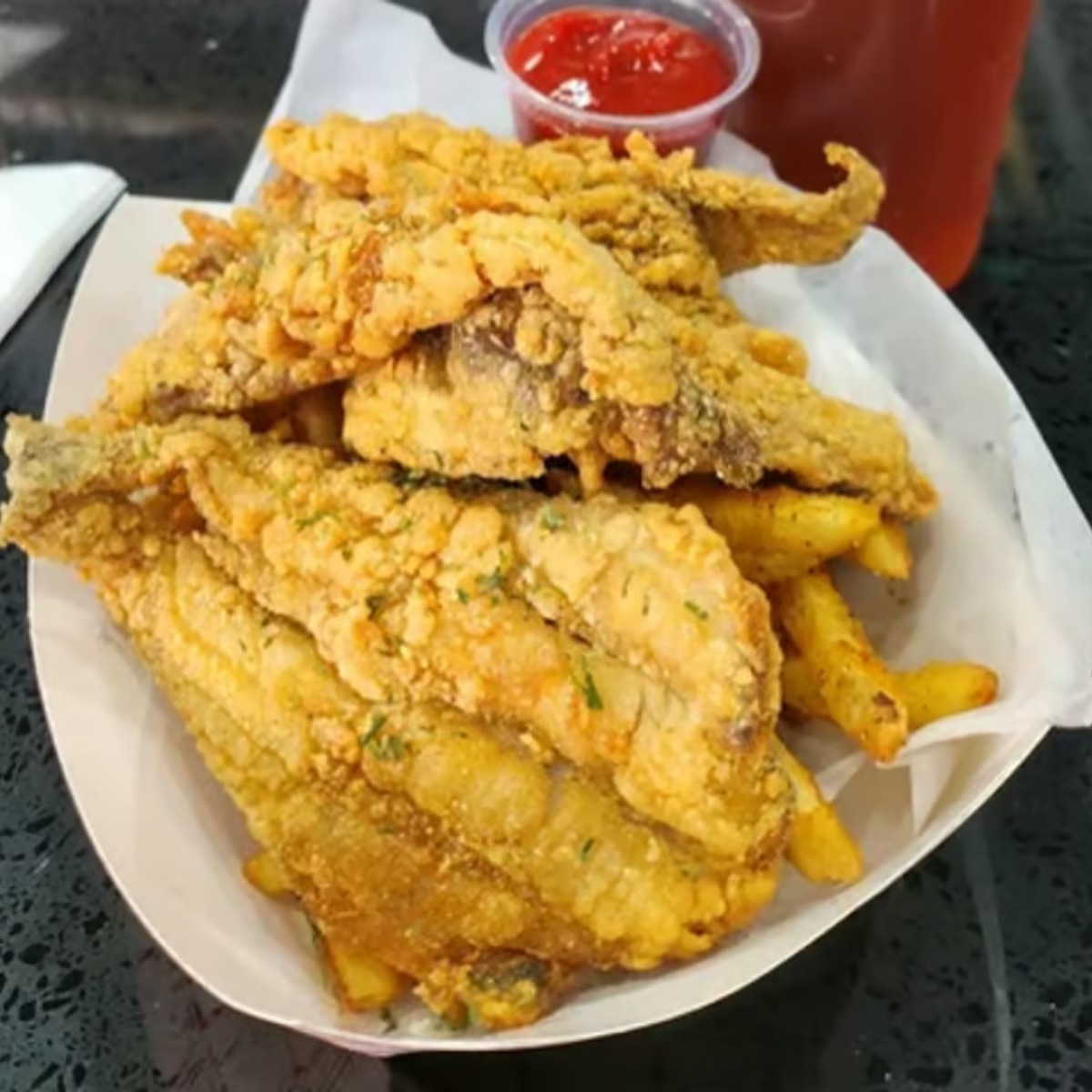 Fried Whiting