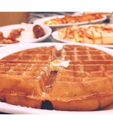 Golden Belgian Waffle