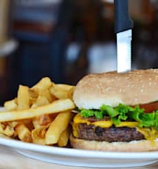 8 oz. California Burger