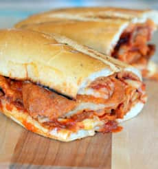 Chicken Cutlet Parmigiana Sandwich