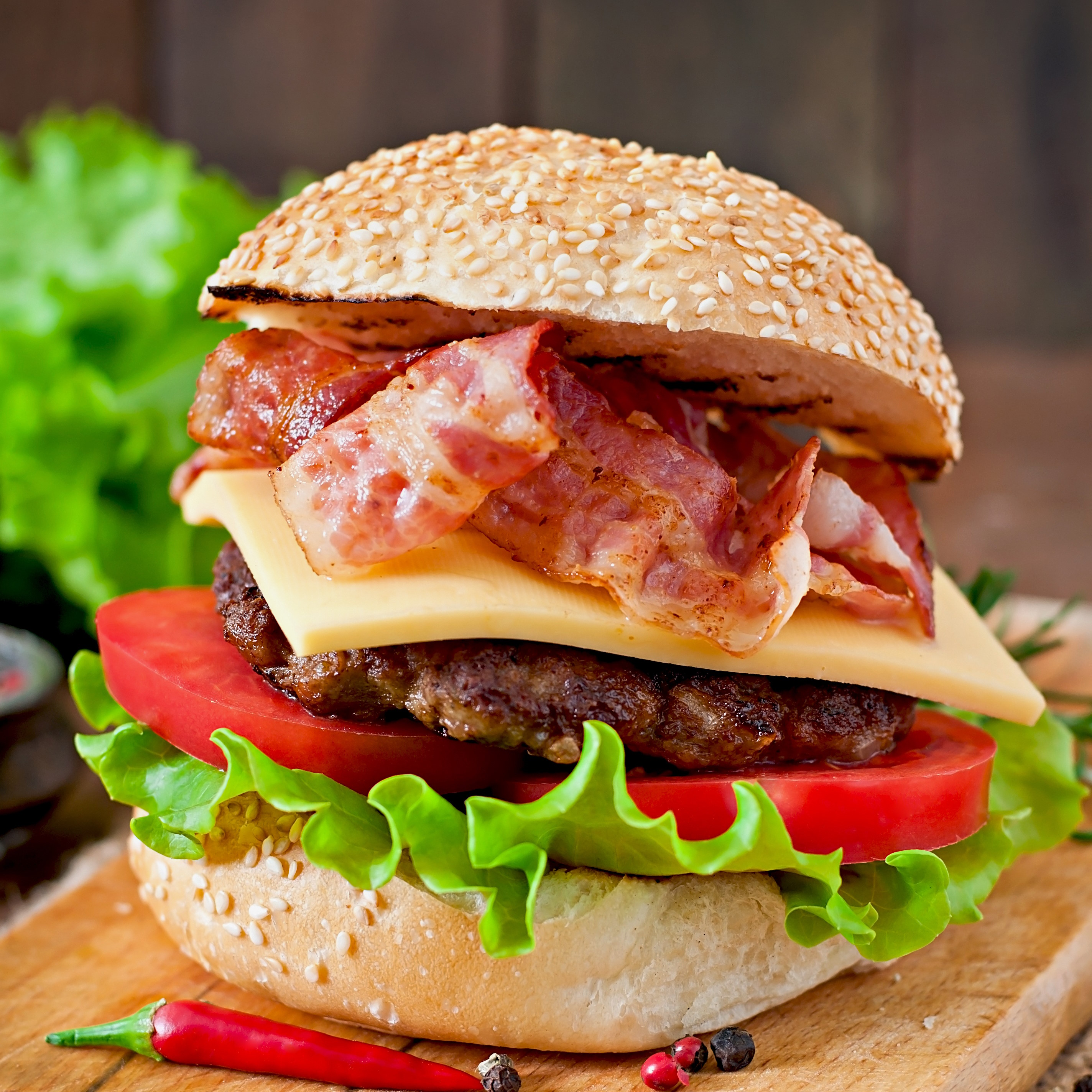 8 oz. Pizza Burger