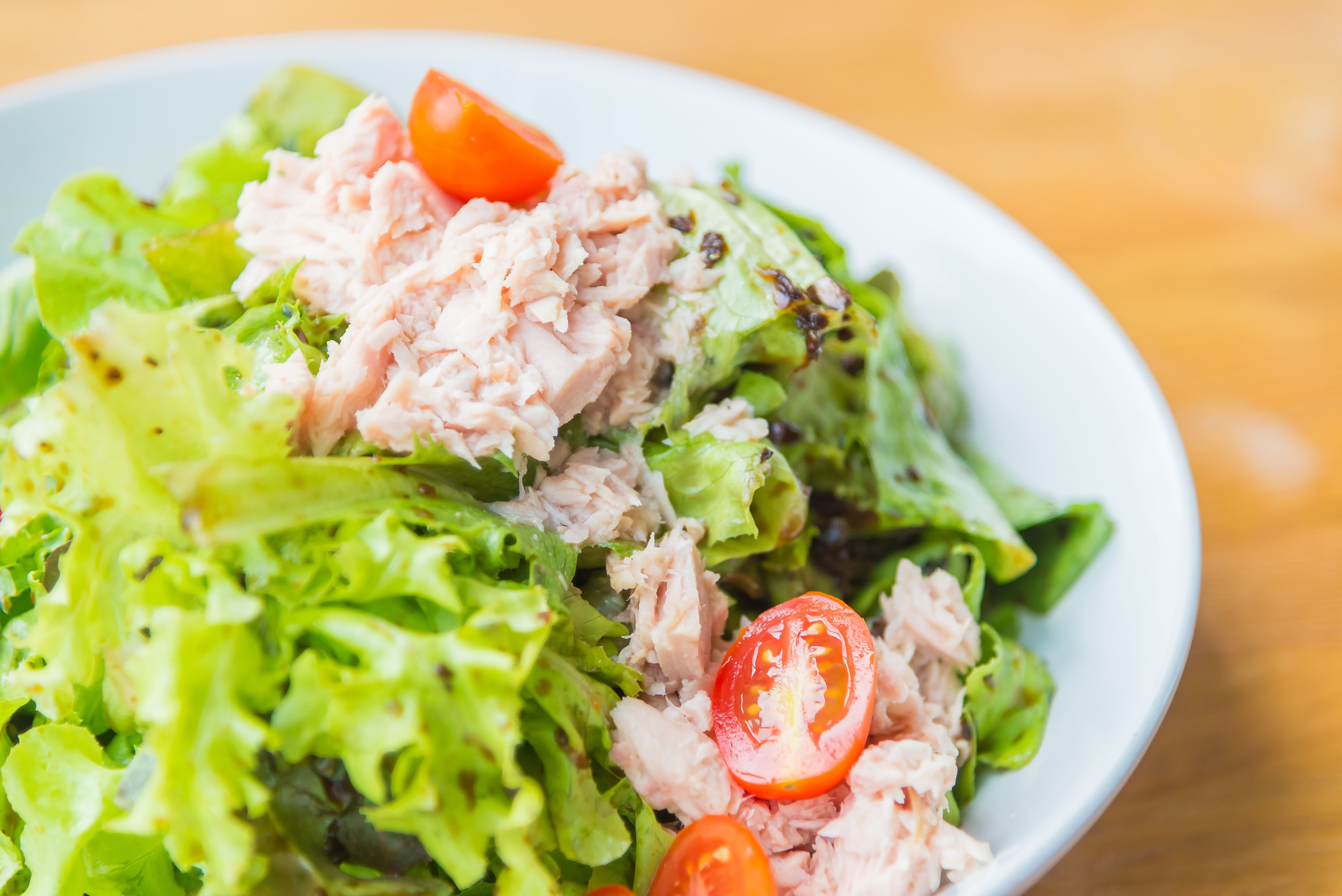White Meat Tuna Fish Salad Platter