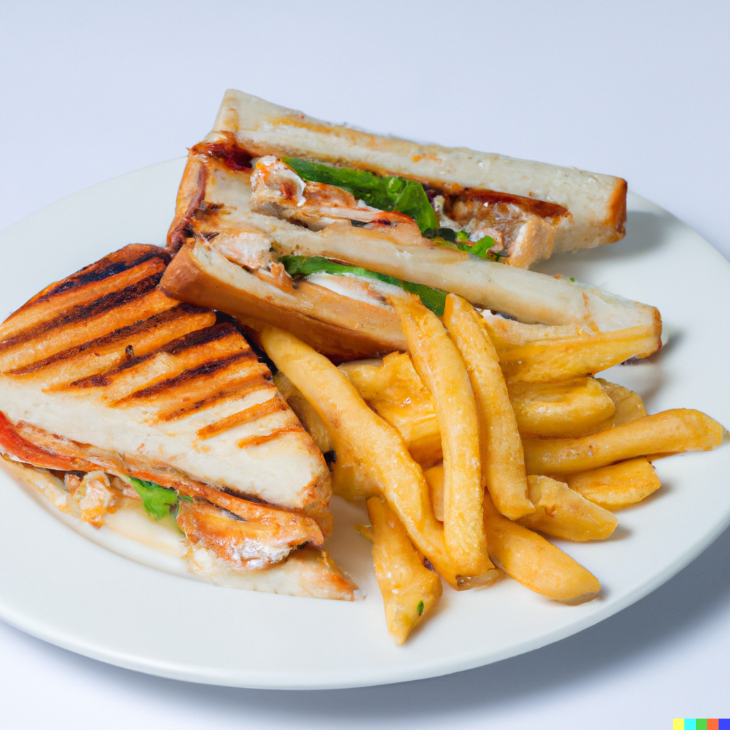 Grilled Chicken Triple Decker Sandwich
