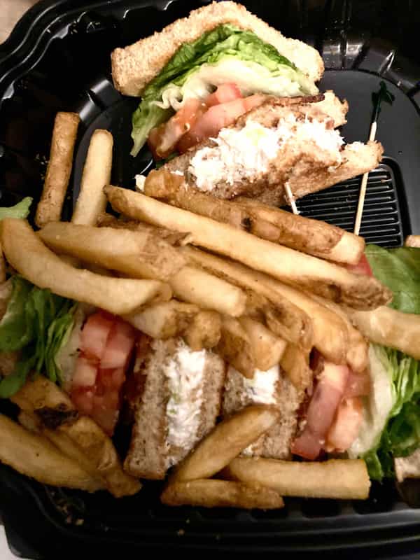 Chicken Salad Triple Decker Sandwich
