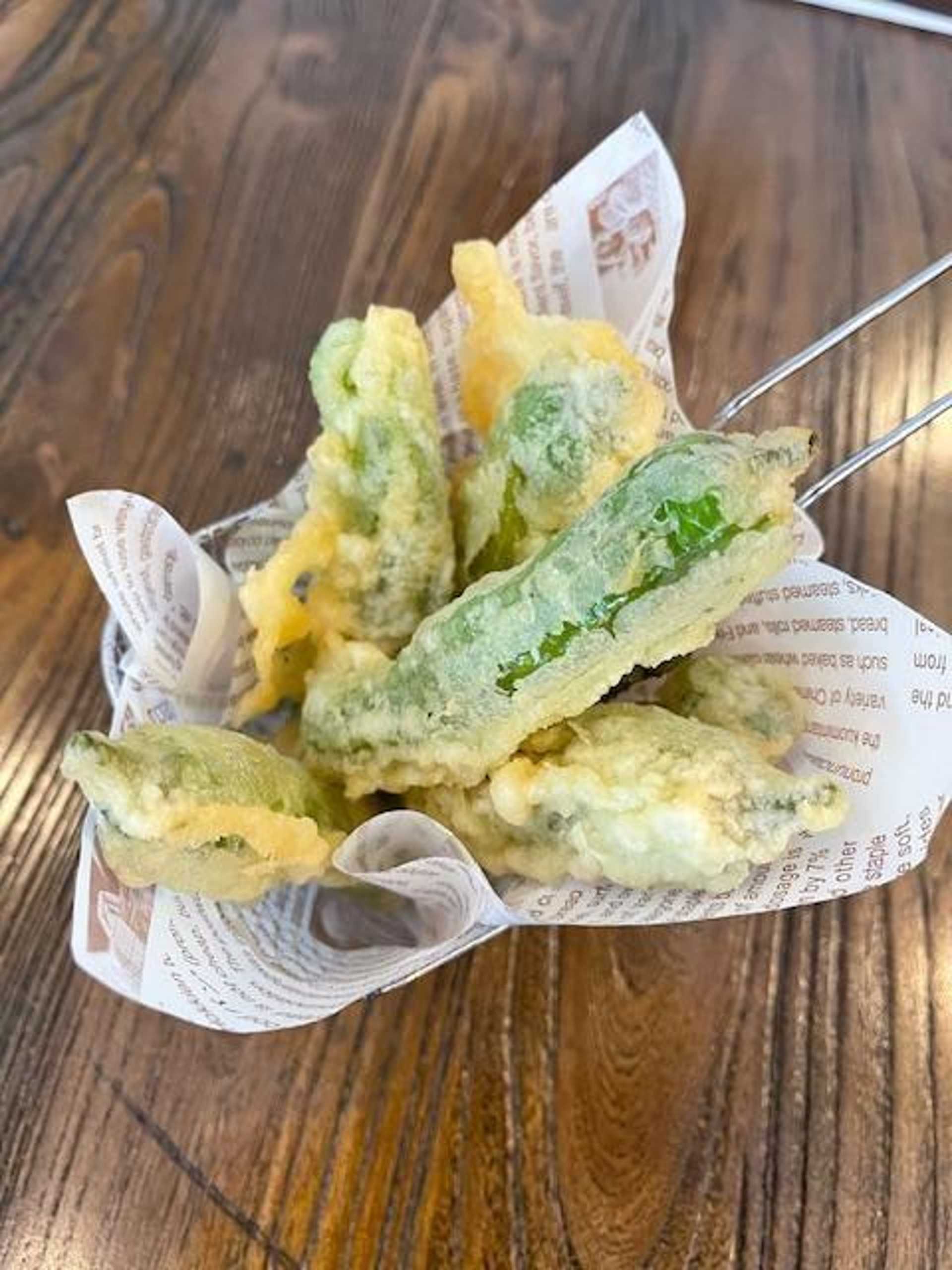 Fried Shishito Peppers