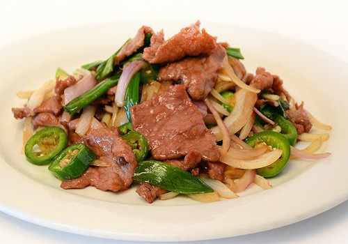 Mongolian Beef 蒙古牛