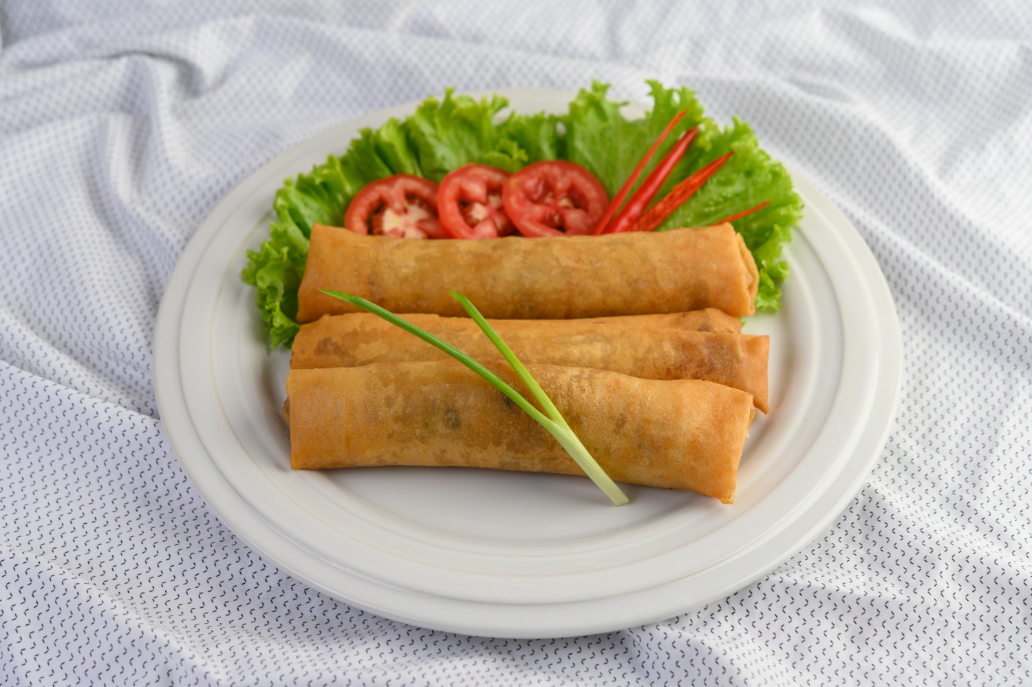 Veggie Spring Roll(1) 菜卷(1)