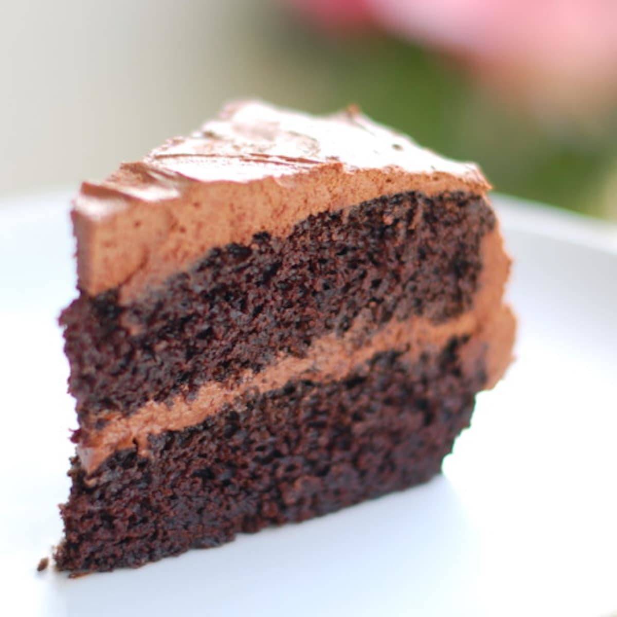 Double chocolate cake
