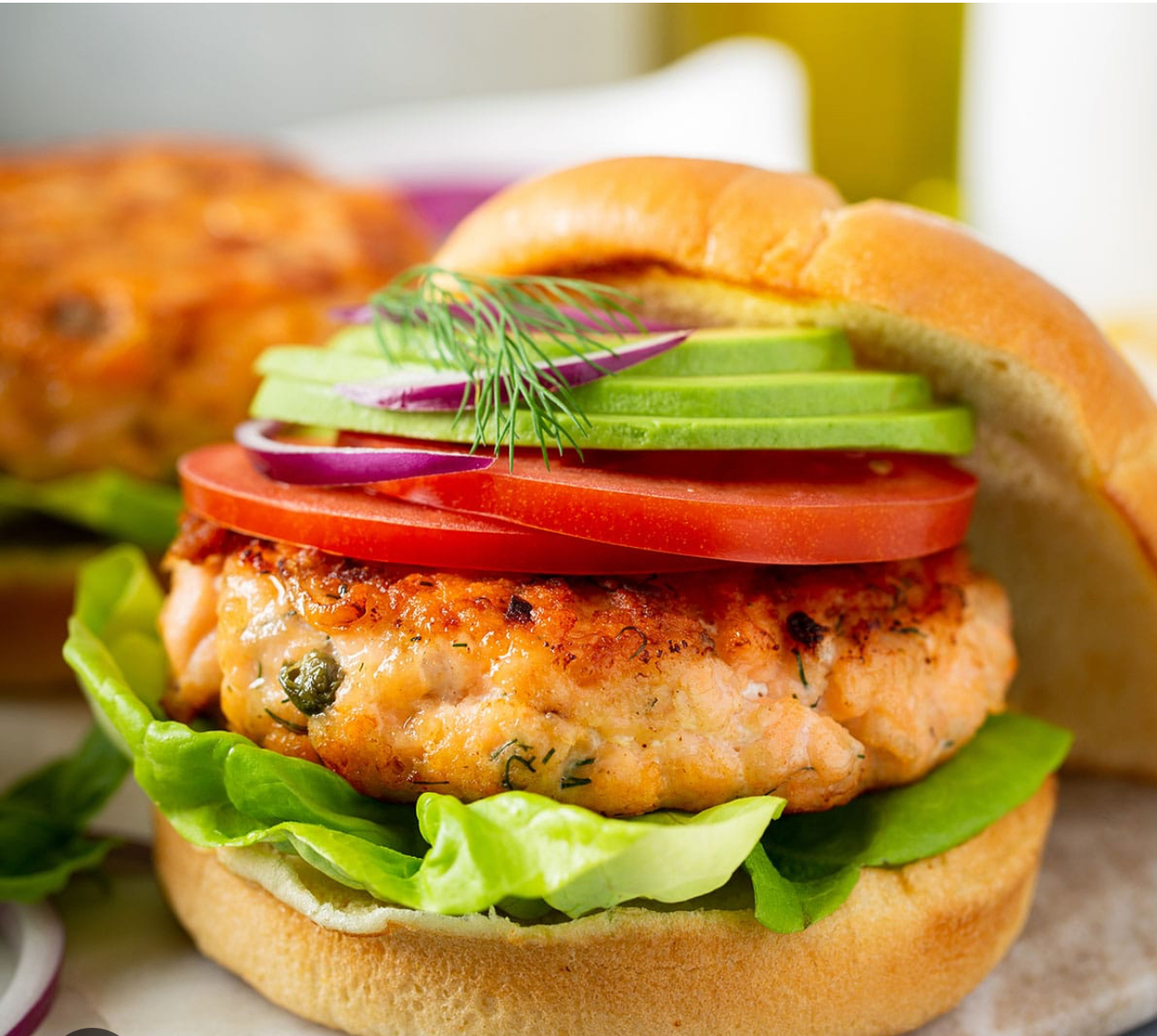 Salmon Burger