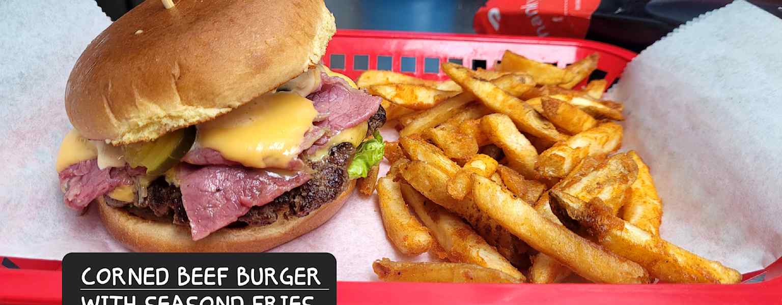 Corned Beef Burger