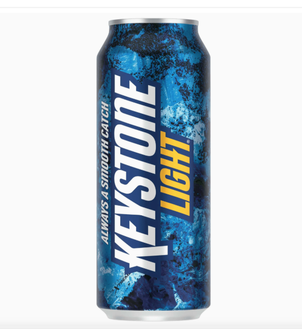 Keystone Light American Lager Beer (24 oz)