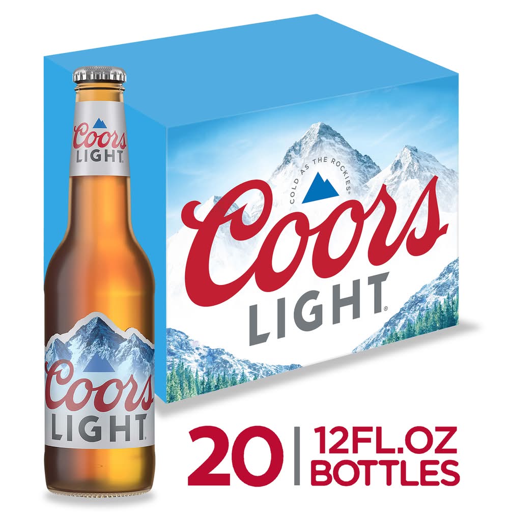 Coors Light Cold Lagered Beer (20 x 12 oz)