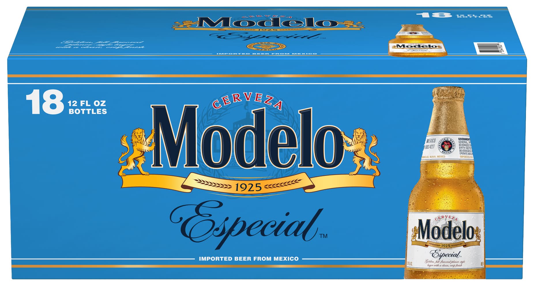Modelo Especial Mexican Lager Beer (18 x 12 fl oz)