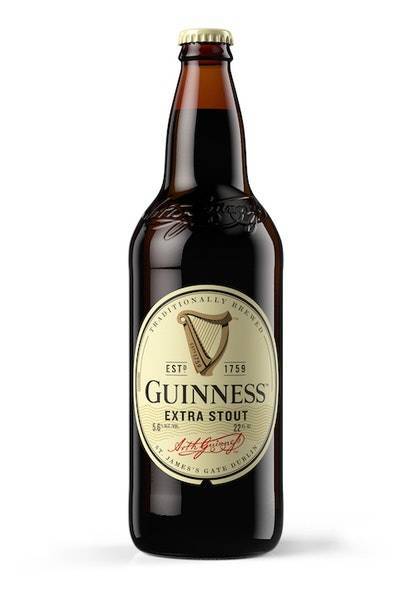 Guinness Extra Stout Beer (22 fl oz)