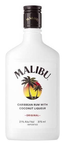 Malibu Original Caribbean Rum, Coconut (375 ml)