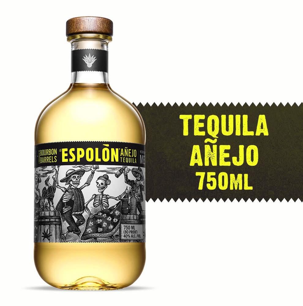 Espolòn Bourbon Barrels Anejo Tequila (750 ml)