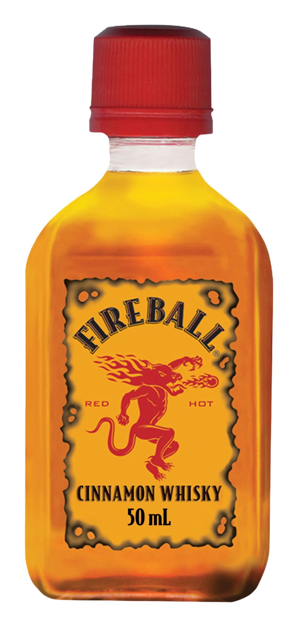 Fireball Red Hot Whisky, Cinnamon (50 ml)