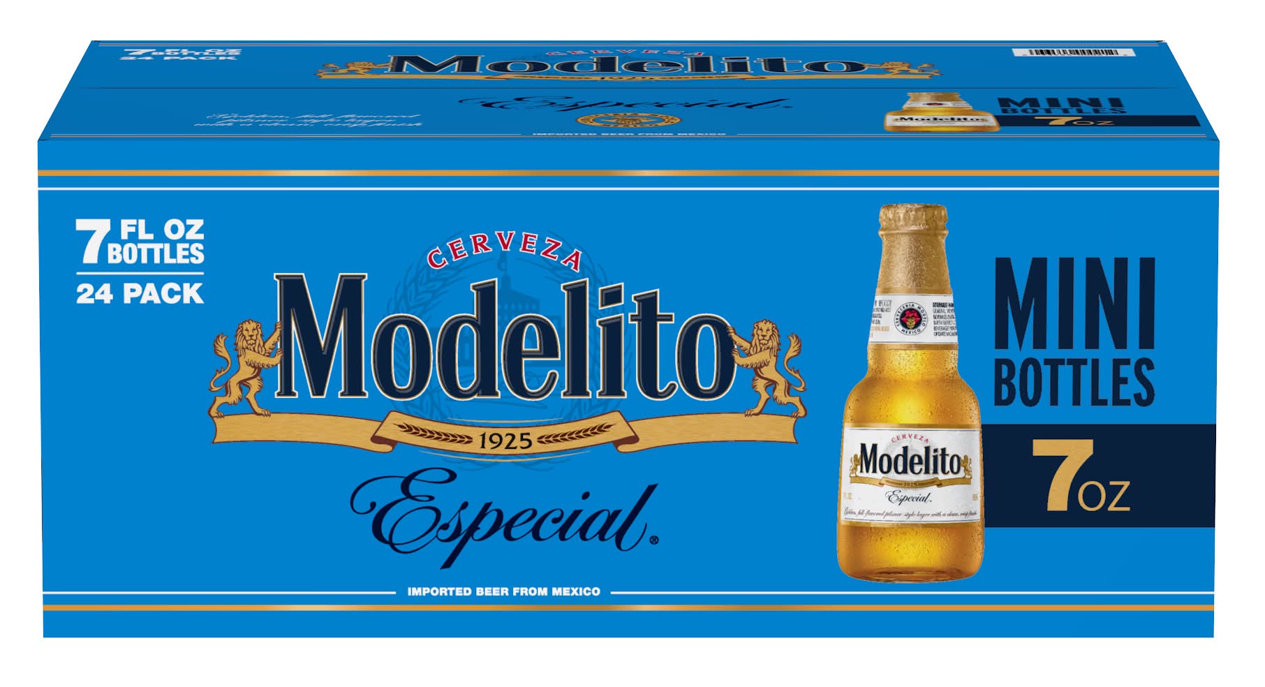 Modelo Especial Mexican Imported Lager Beer (24 x 7 fl oz)