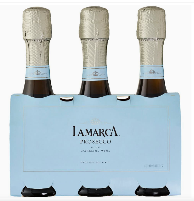 La Marca Prosecco Sparkling Wine (3 x 187 ml)