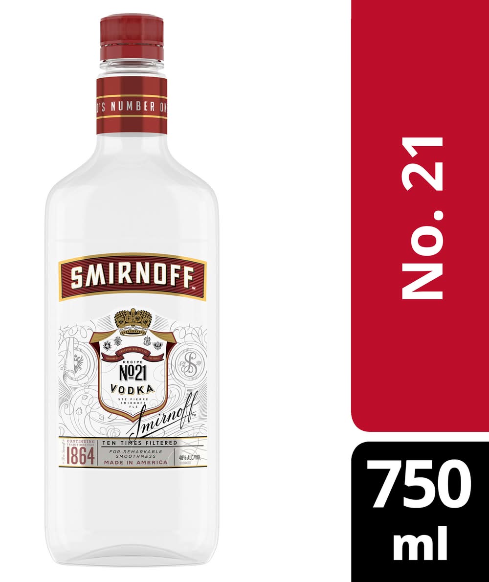 Smirnoff Recipe No. 21 Vodka (750 ml)
