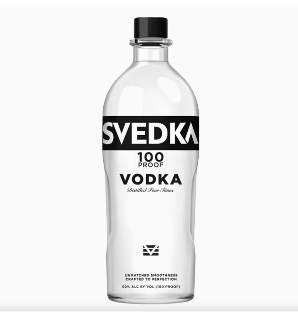 SVEDKA Four Times Distilled 100 Proof Vodka (1.75 L)