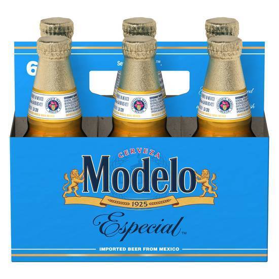 Modelo Especial Lager Mexican Beer (6 x 11.5 fl oz)