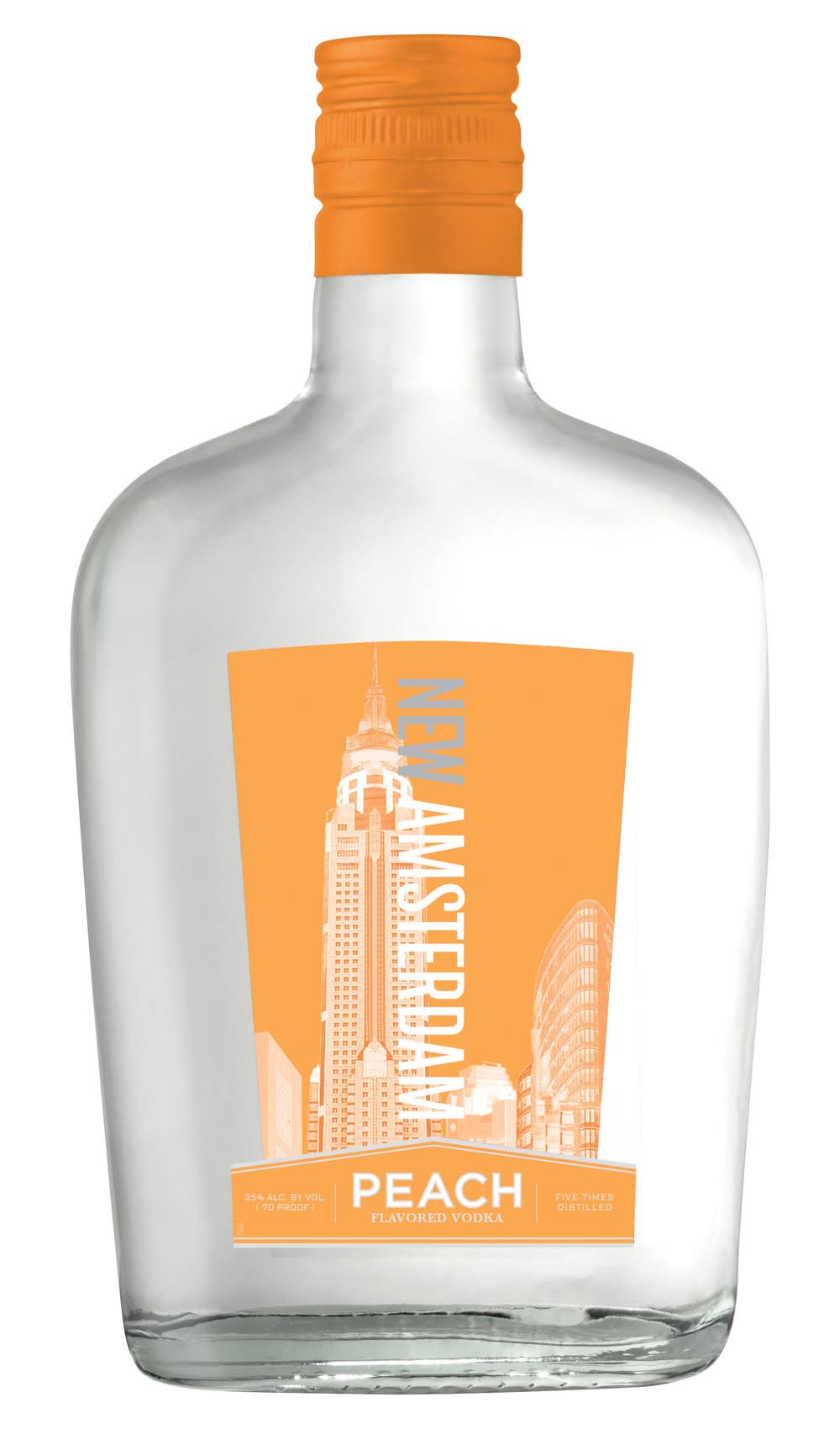 New Amsterdam Vodka, Peach (375 ml)