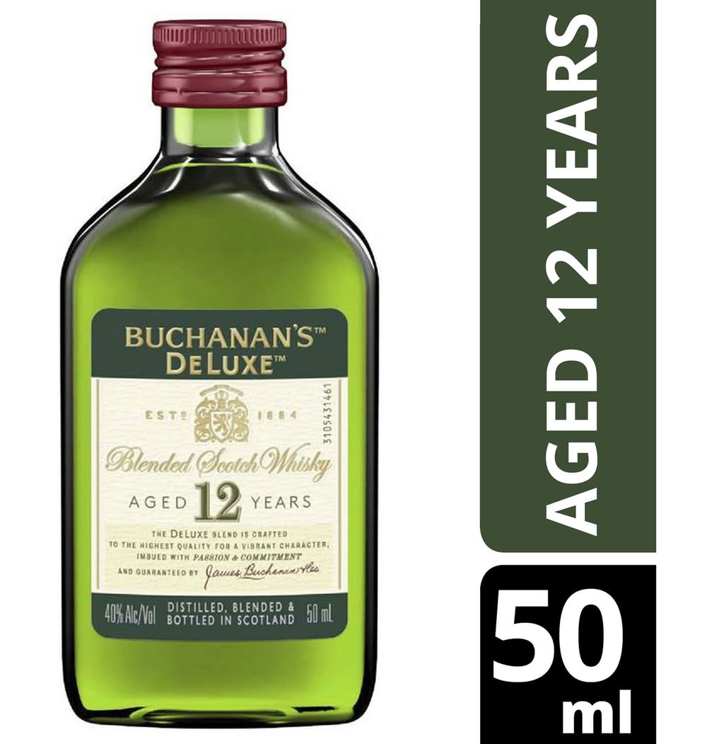 Buchanan's Deluxe Blended Scotch Whisky (50 ml)