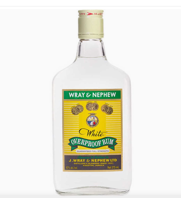 Wray & Nephew Overproof White Rum (375 ml)