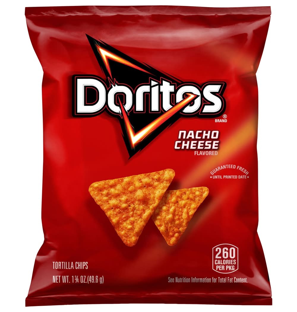 Doritos Tortilla Chips, Nacho Cheese (1.75 oz)