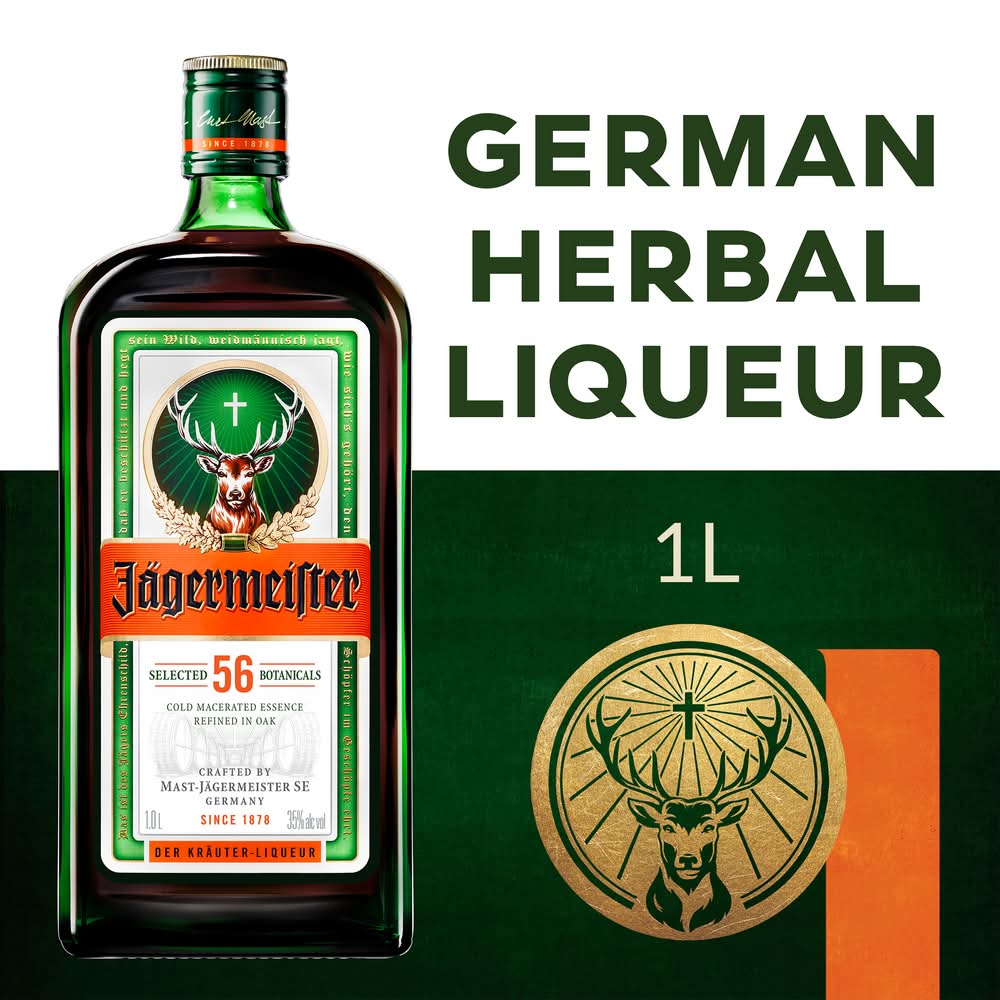 Jägermeister German Herbal Liqueur (1 L)