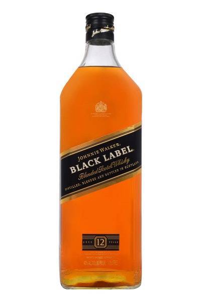 Johnnie Walker Black Label Blended Scotch Whisky 12 Year Old (1.75 L)