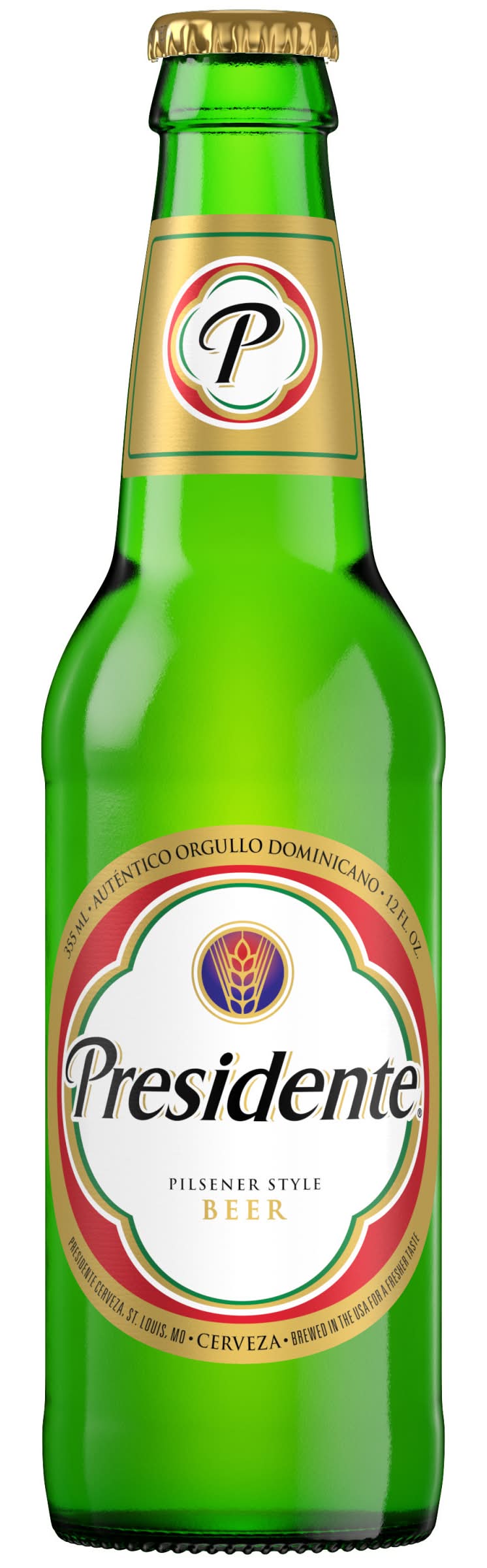 Presidente Pilsner Style Beer (12 fl oz)