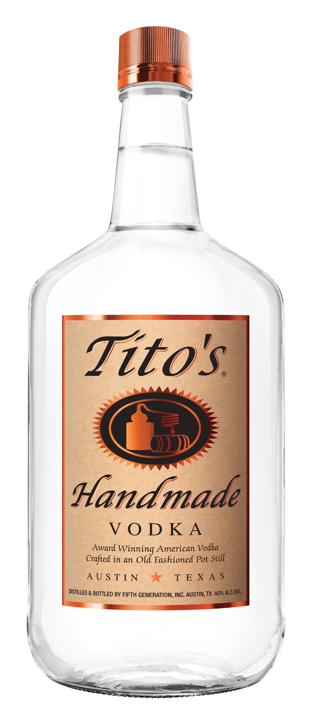 Tito's Distilled American Handmade Vodka (1.75 L)