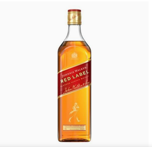 Johnnie Walker Red Label Blended Scotch Whisky (750 ml)
